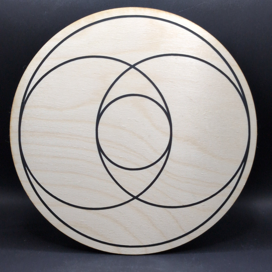 Vesica Piscis Crystal Grid