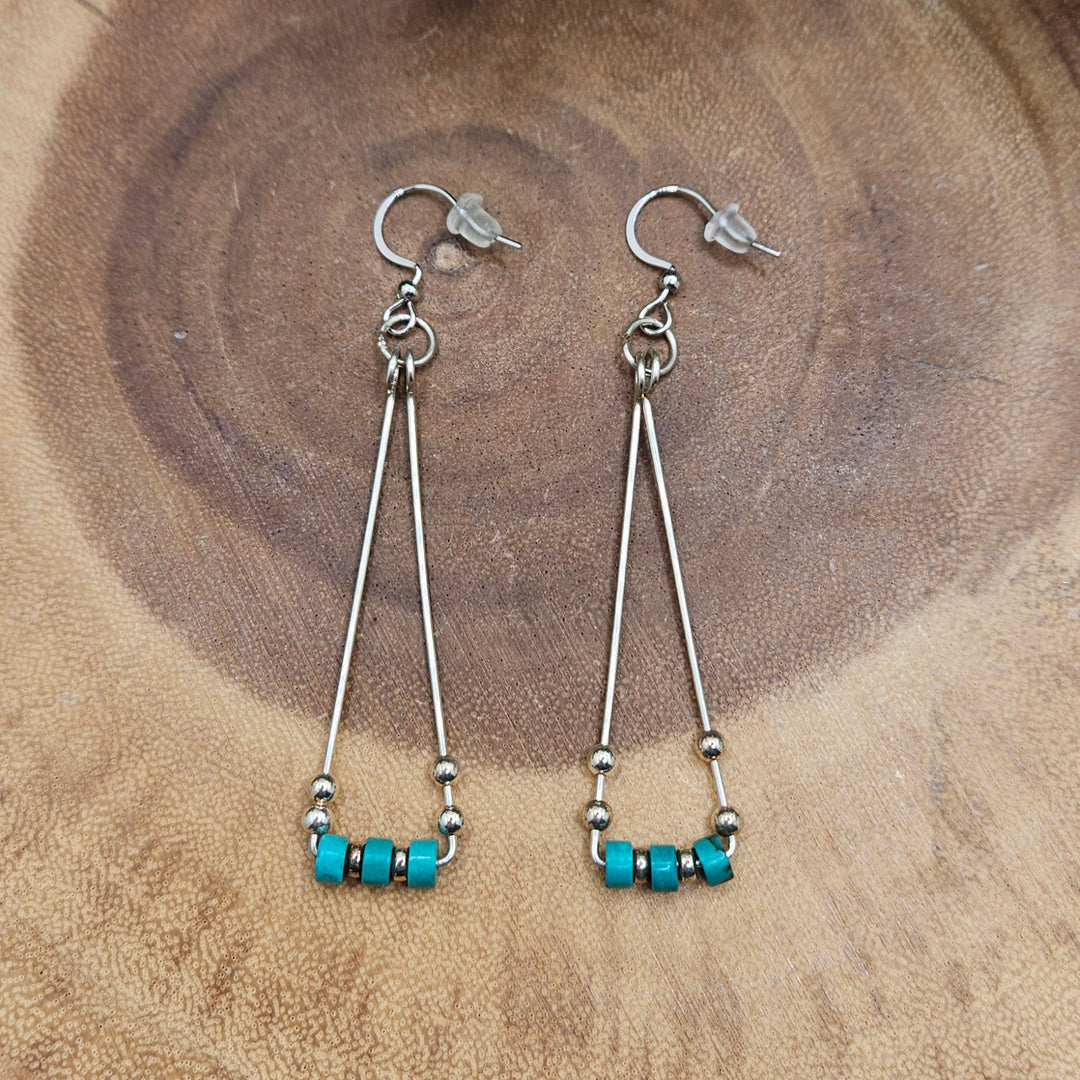 Turquoise Sterling Silver Earrings