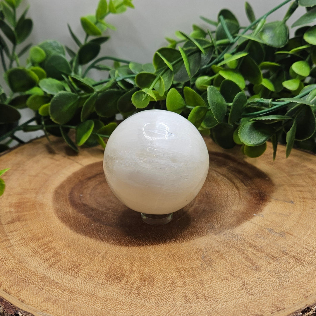 Satin-Spar (Selenite) Sphere (M)