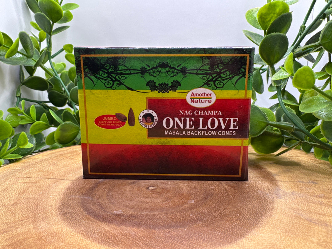 One Love Backflow Cone Incense