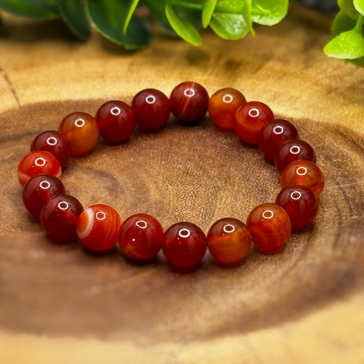 Carnelian 10mm Bracelet