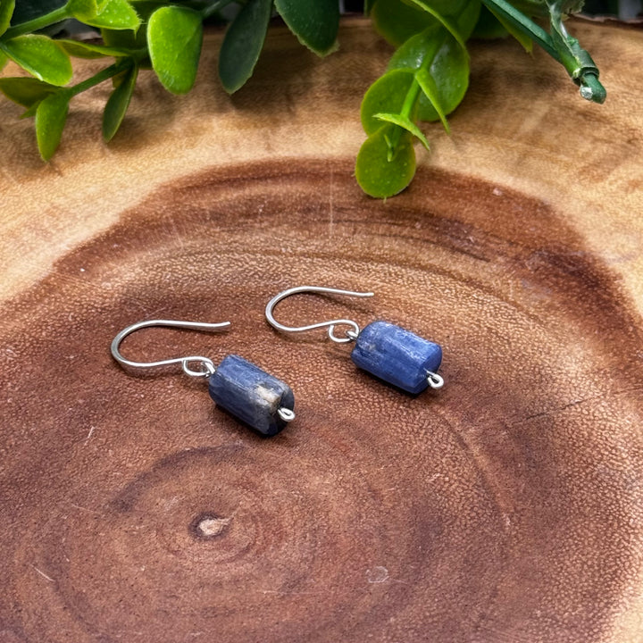 Kyanite Sterling Silver Dangle Earrings