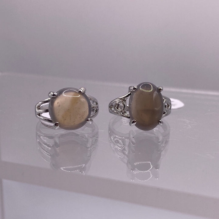 Smokey Quartz Gemstone Ring