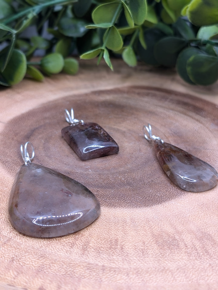 Hematoid Quartz Pendant