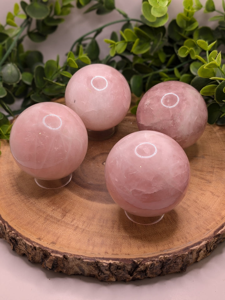 Rose Quartz 55-65mm Sphere