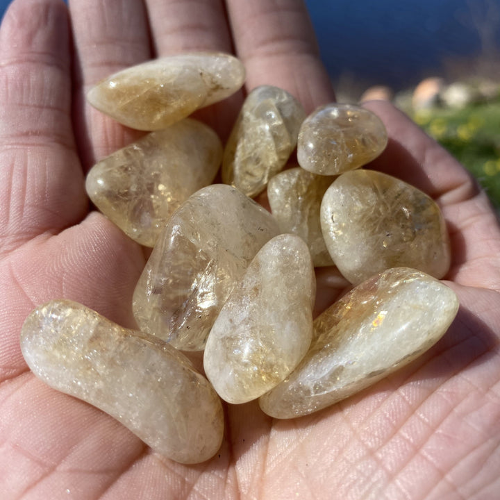Citrine Tumbled Crystal Stones