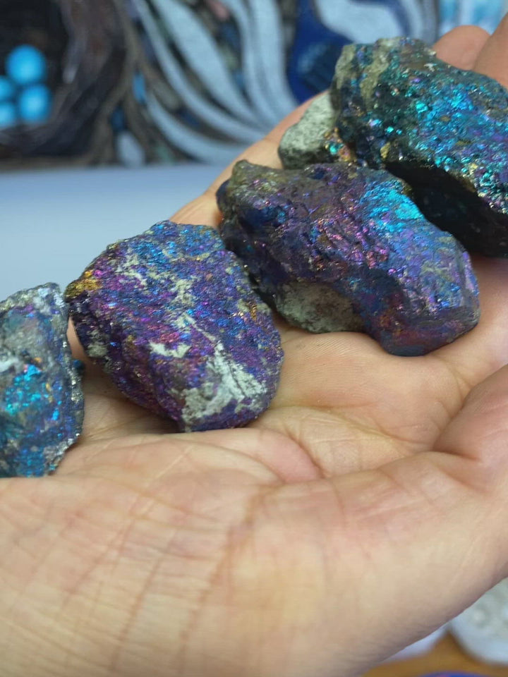 Peacock Ore Chakra Stone