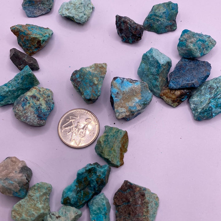 Chrysocolla Rough Cut