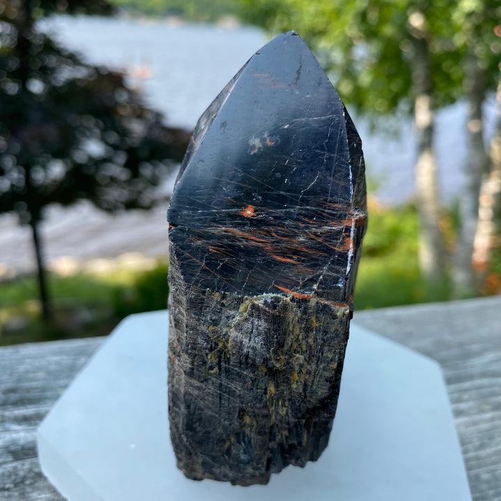 Black Tourmaline Top Polished Point (Item 12)
