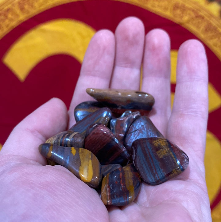 Tiger Iron Tumbled (L)