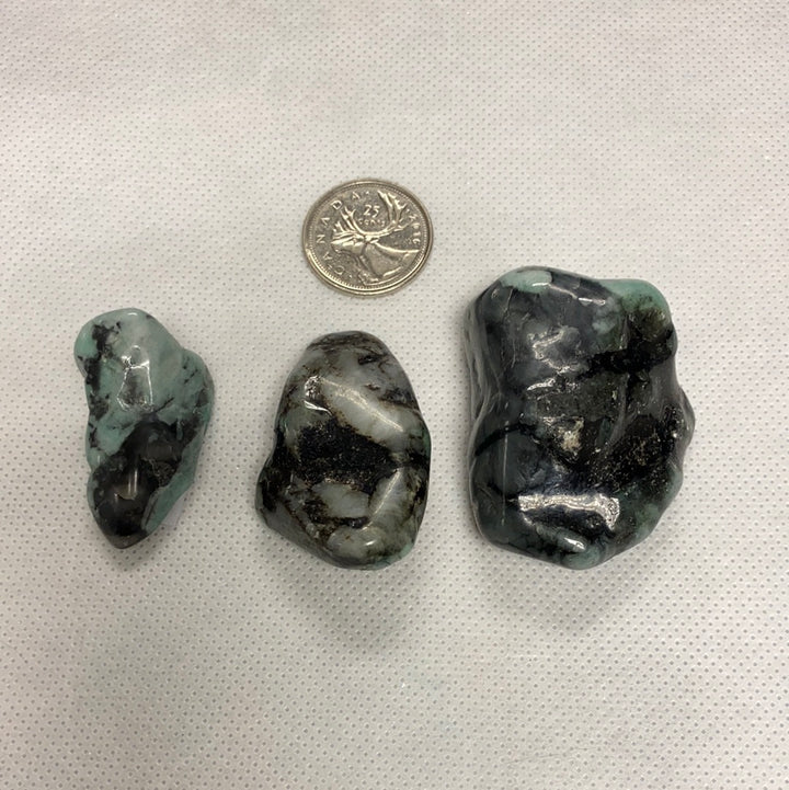 Emerald Tumbled Stone