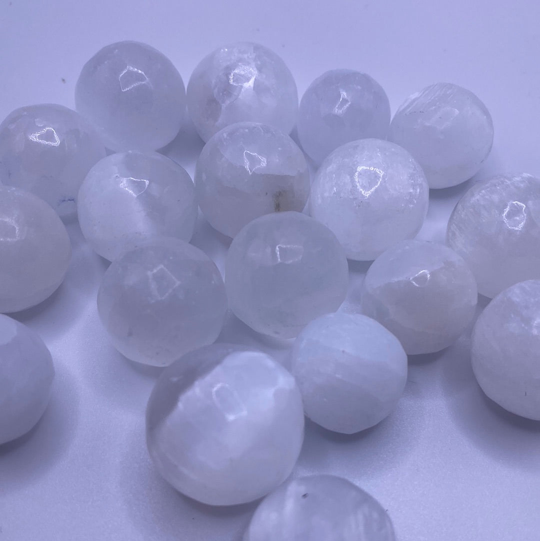 Satin-Spar (Selenite) Mini Sphere