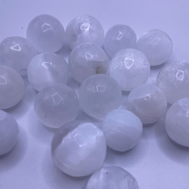 Satin-Spar (Selenite) Mini Sphere