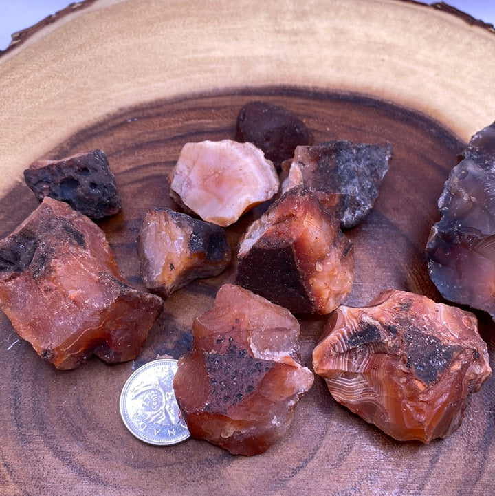 Carnelian Rough Cut