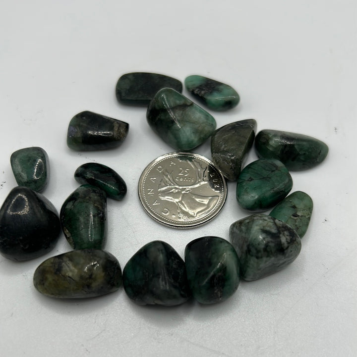 Emerald Tumbled Stone