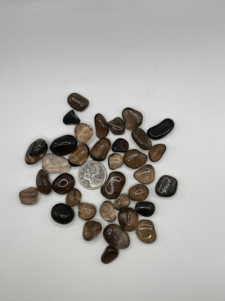 Smokey Quartz Extra Grade A Tumbled Crystal Stones