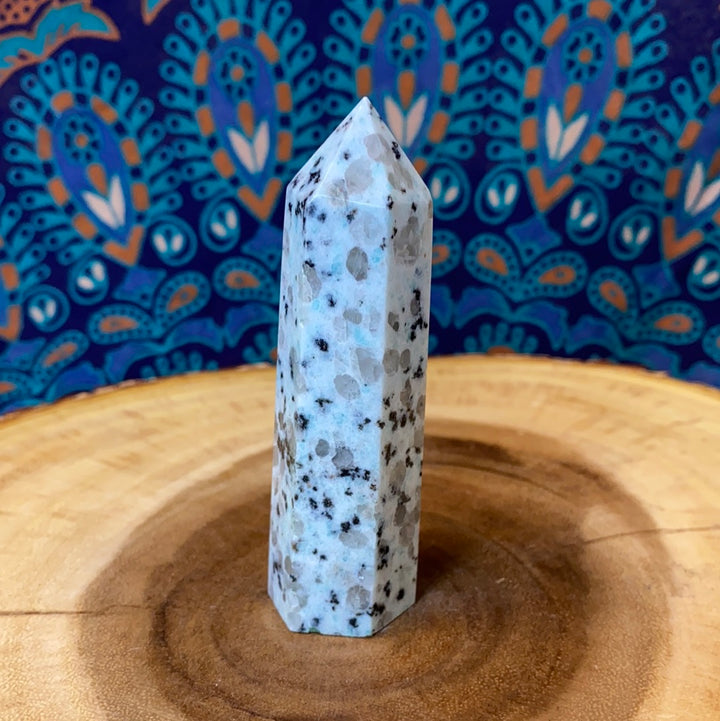 Kiwi Jasper Polished Points