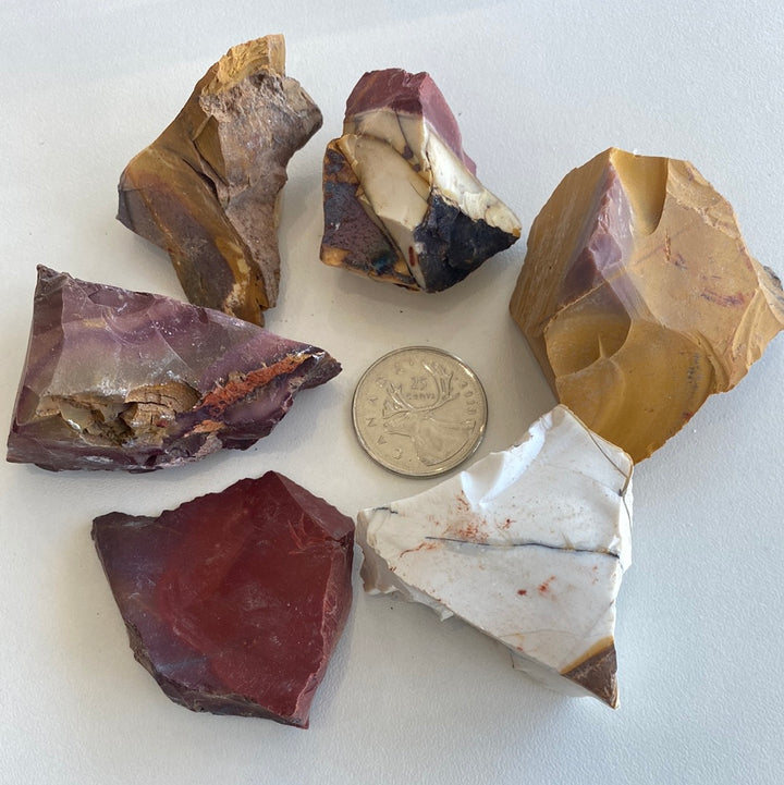 Jasper Mookaite Rough Cut