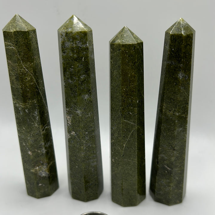 Vesuvianite Polished Point (3-5")
