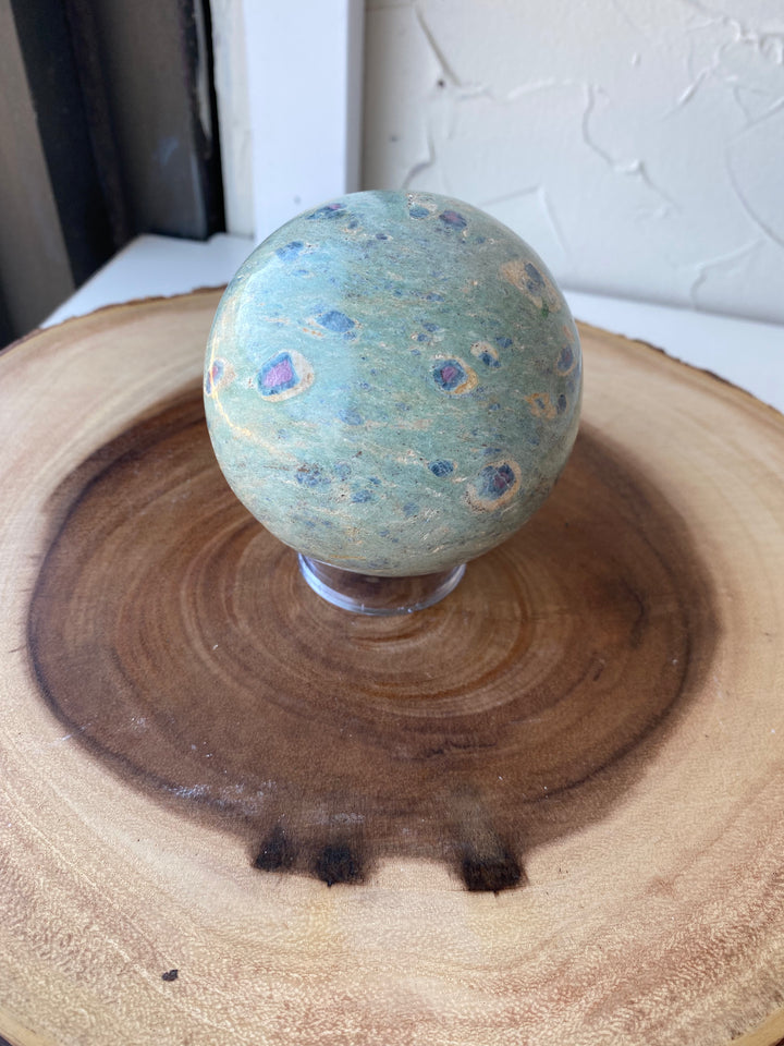 Ruby Fuchsite Sphere