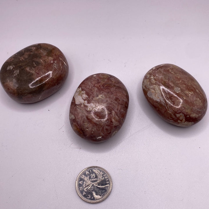 Rosita Jasper Palm Stone