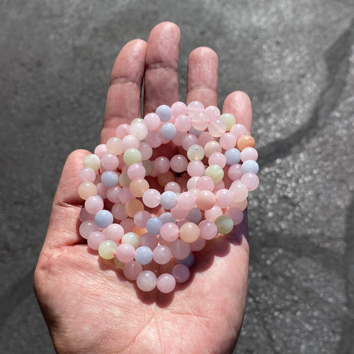 Morganite 8mm Bracelet