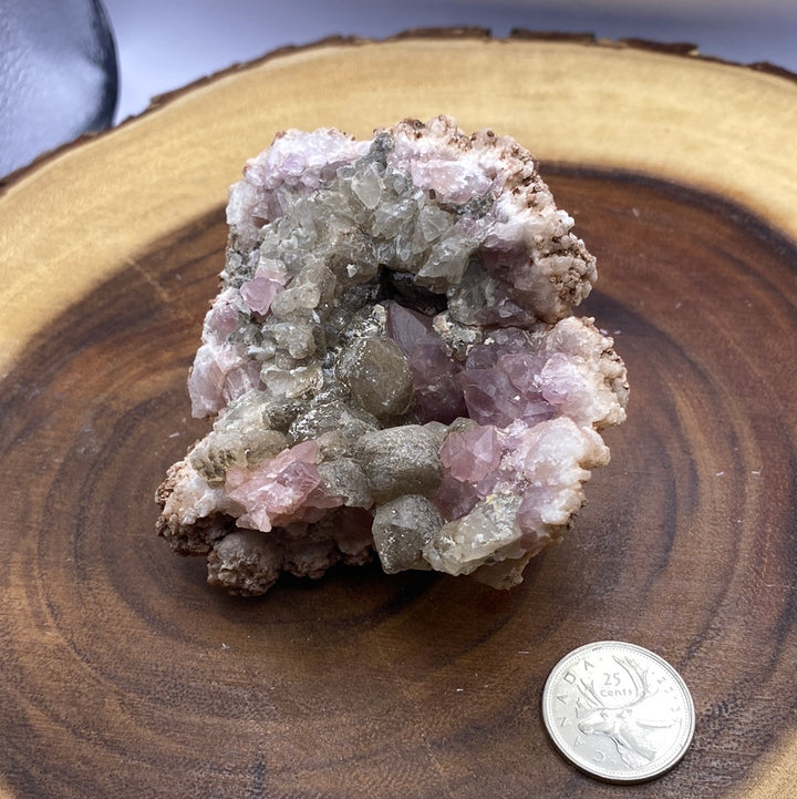 Pink Amethyst Cluster Specimen