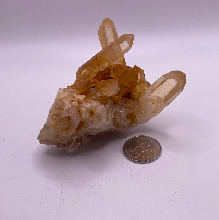 Tangerine Quartz Specimen