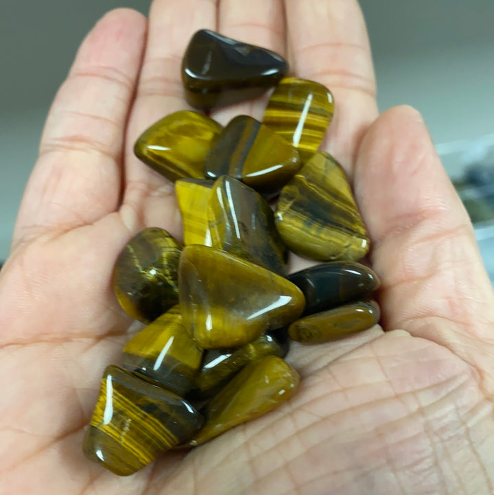 Tiger Eye Tumbled Healing Stones