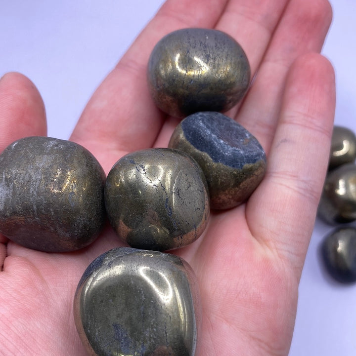 Iron Pyrite Tumbled