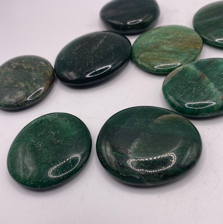 Fuchsite Palm Stones