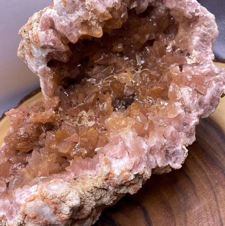 Pink Amethyst Cluster