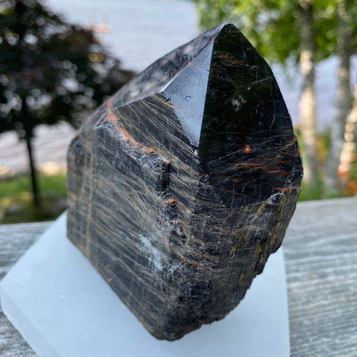 Black Tourmaline Top Polished Point (Item 12)