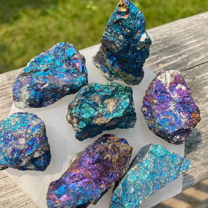 Peacock Ore Chakra Stone