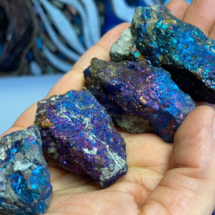 Peacock Ore Chakra Stone