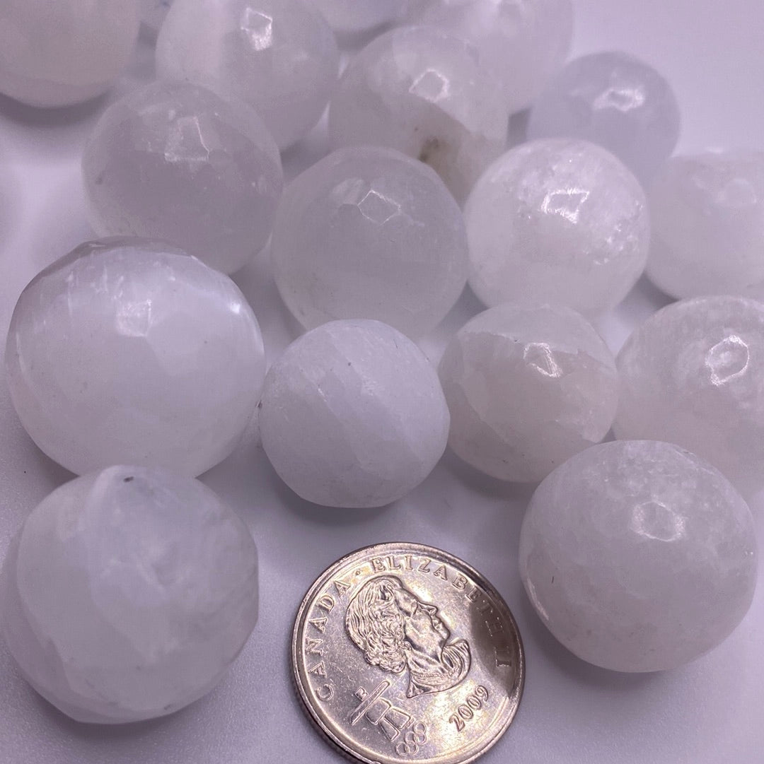 Satin-Spar (Selenite) Mini Sphere