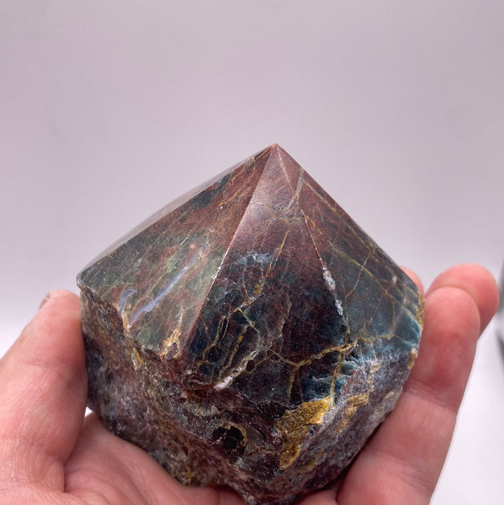 Blue Apatite Top Polished Point