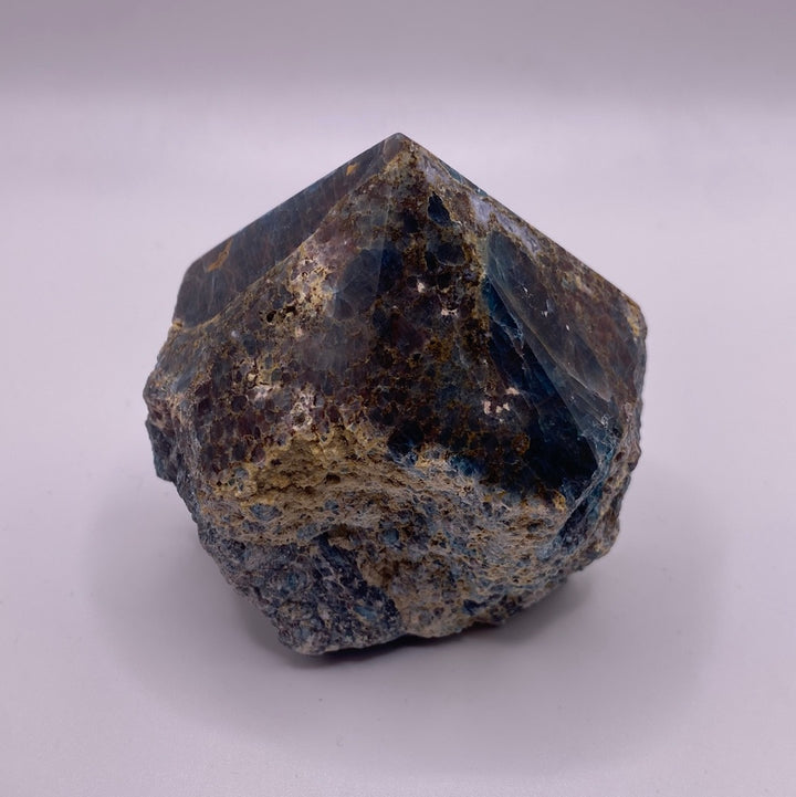 Blue Apatite Top Polished Point