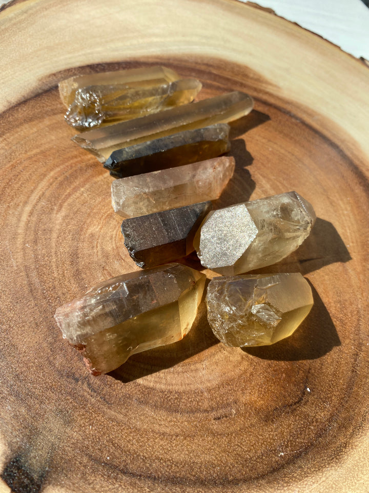 Natural Zambian Citrine Points