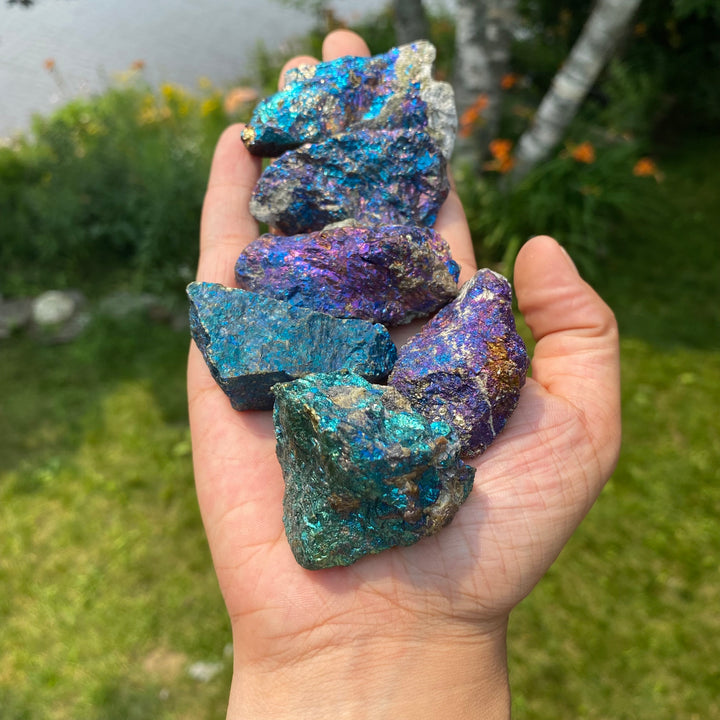 Peacock Ore Chakra Stone