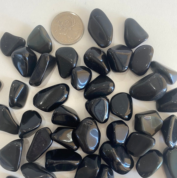 Rainbow Obsidian Tumbled