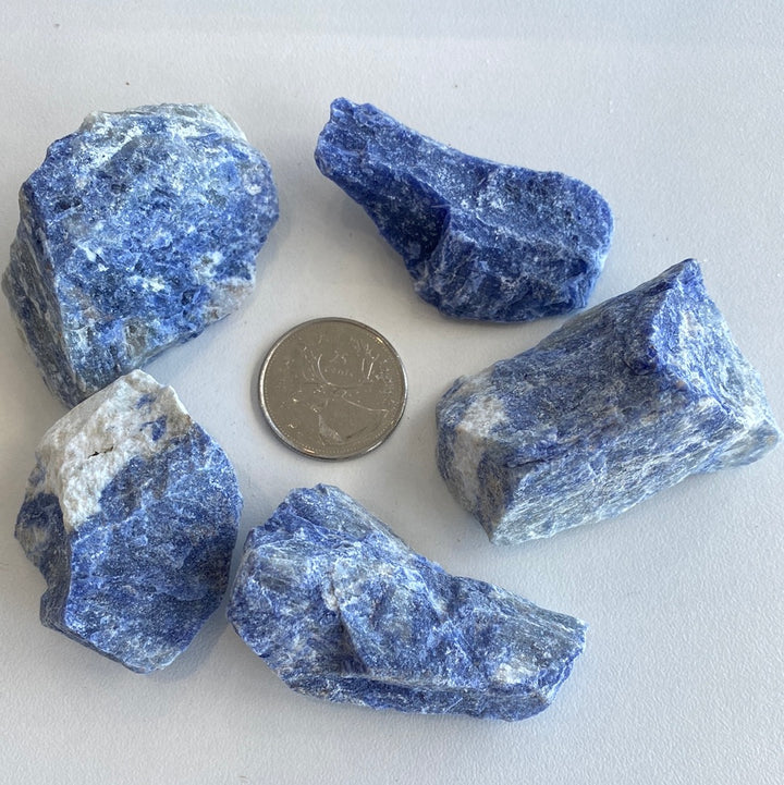 Sodalite Rough Cut
