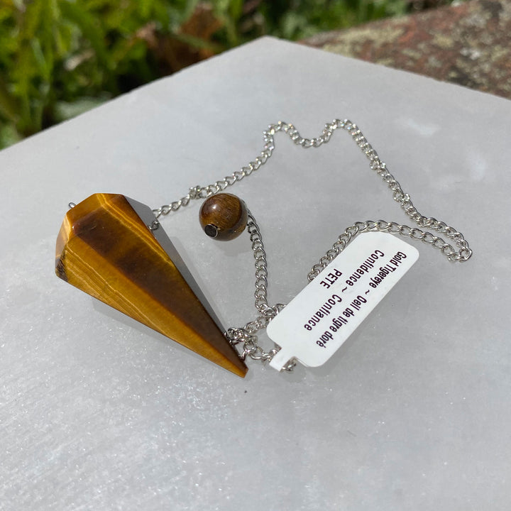 Tiger Eye Pendulum