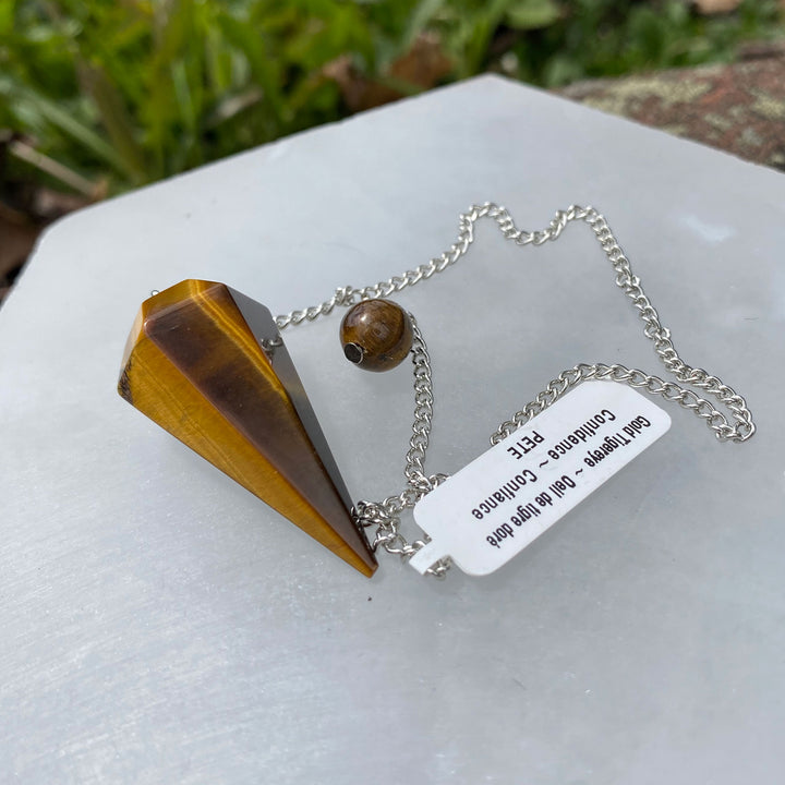Tiger Eye Pendulum
