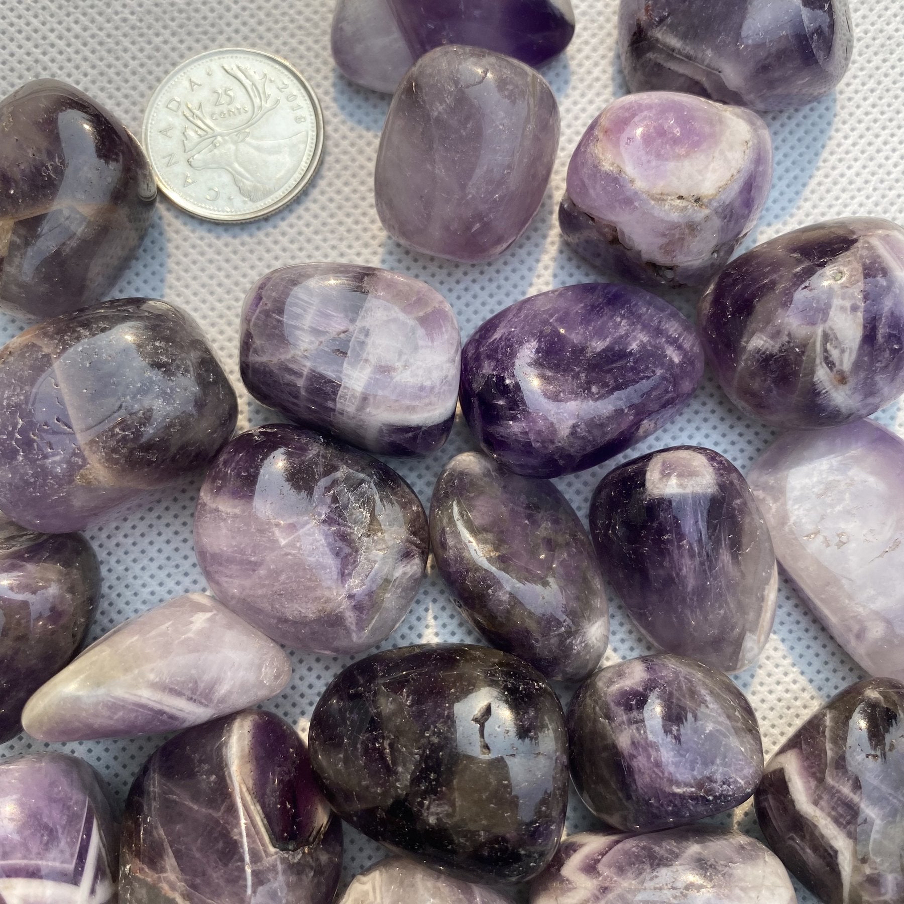 Chevron Amethyst (Banded)