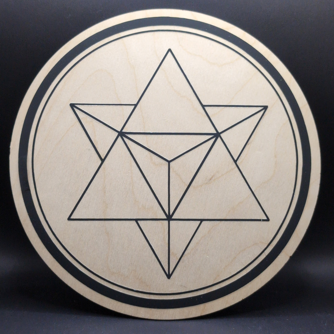 Merkaba 8" Crystal Grid