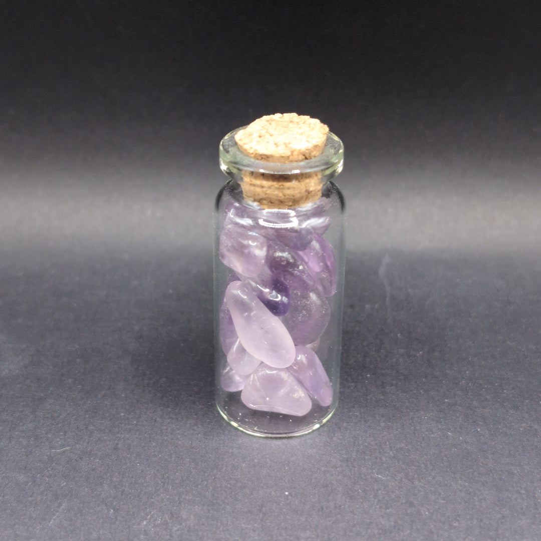 Amethyst Chips in Bottle