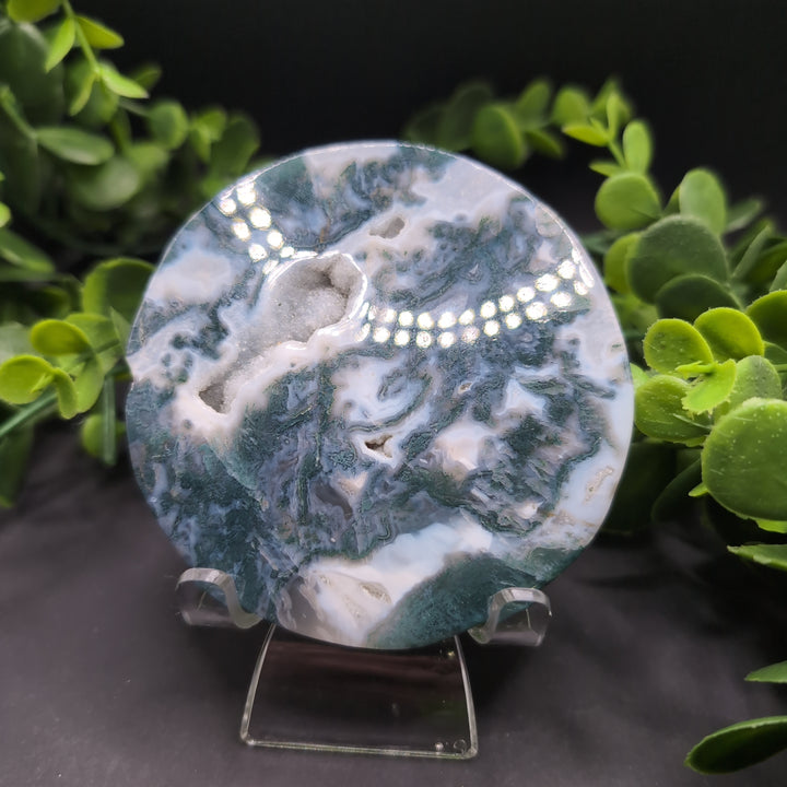 Moss Agate Plate