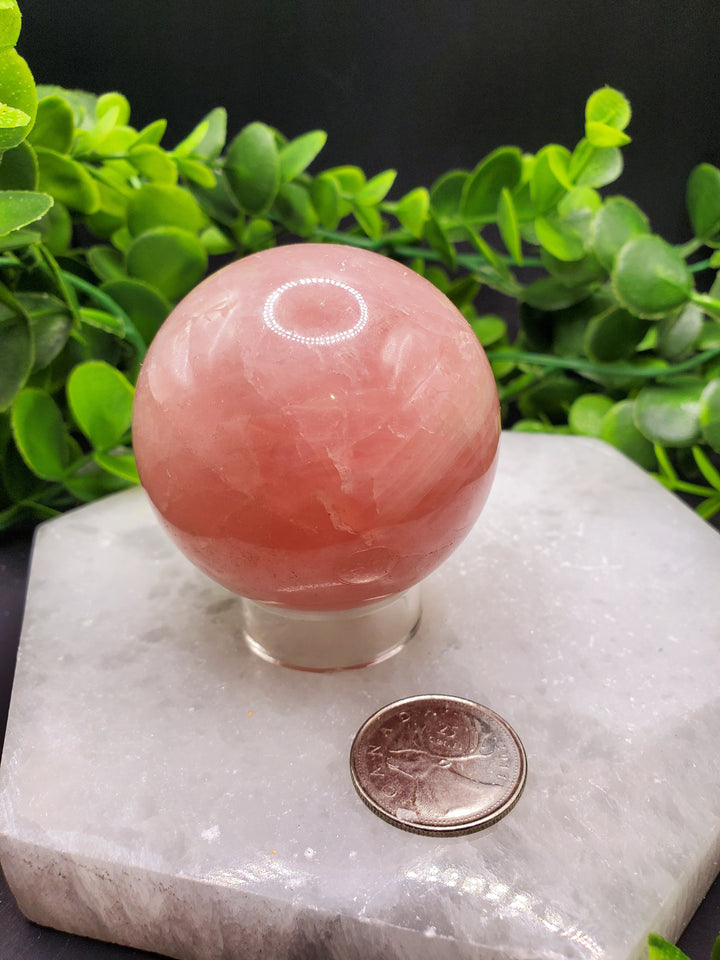 Rose Quartz 50mm Sphere