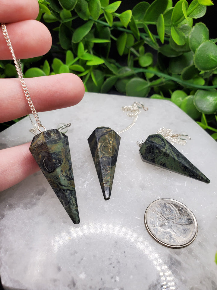 Kambaba Jasper Pendulum